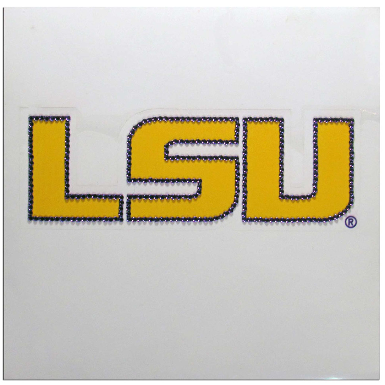 LSU Tigers Vinyl Bling Decal - Sports Unlimited