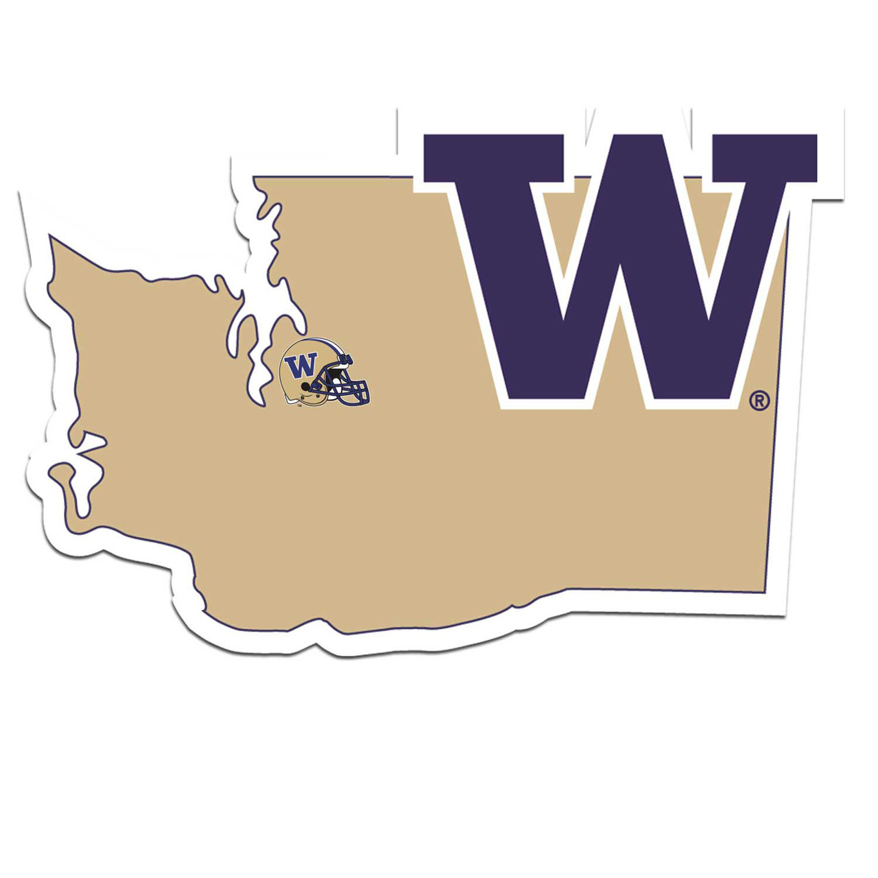 Logo Chair Washington Huskies NCAA Stadium Seat