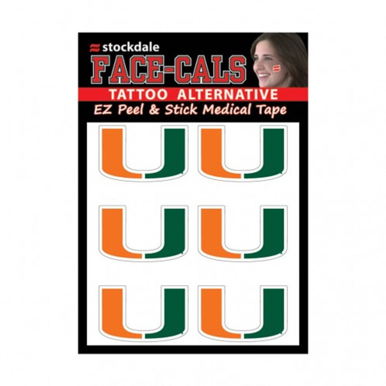 Miami Hurricanes 'The U' Decal – Vinyl Sticker For Car, Laptop, Cooler