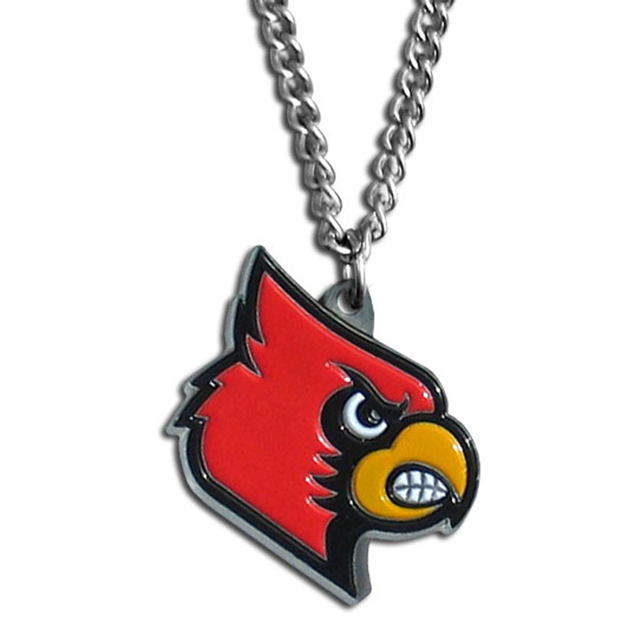 Louisville Cardinals Chain Necklace with Small Charm - Sports