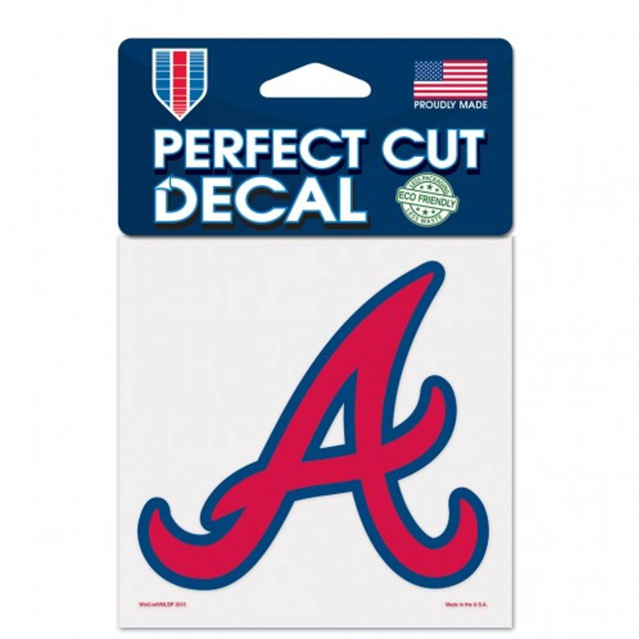 Atlanta Braves Wincraft Perfect Cut Color Decal - Sports Unlimited