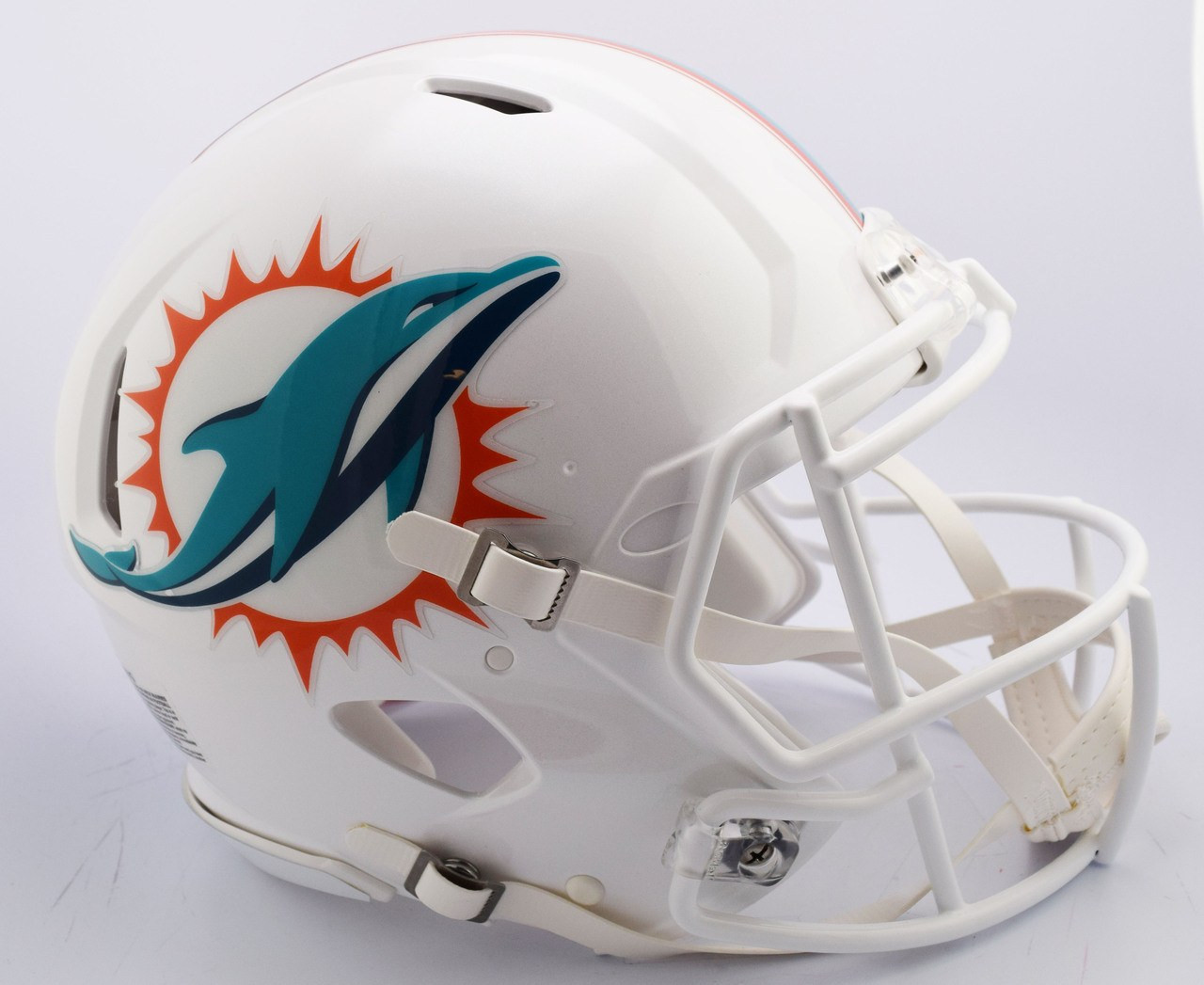 Miami Dolphins 2018 Riddell Authentic Full Size Speed Style Football Helmet Miami Dolphins 2018 Riddell Authentic Full Size Speed Style Football Helmet