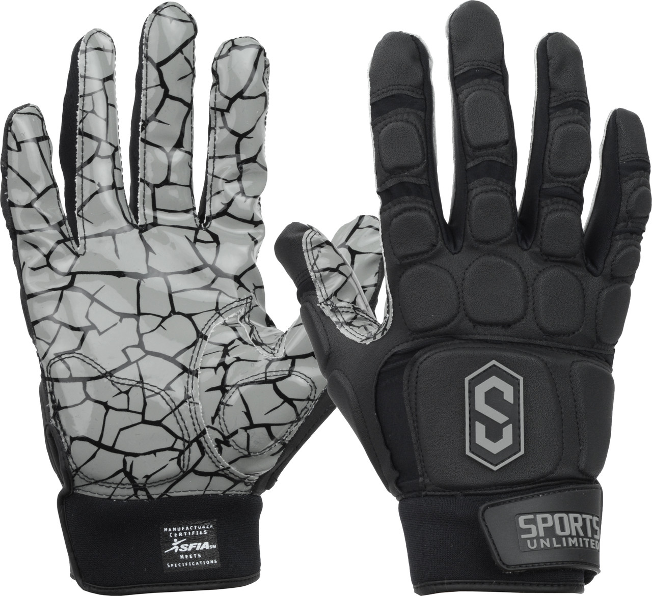 Football Gloves - Padded Football Gloves