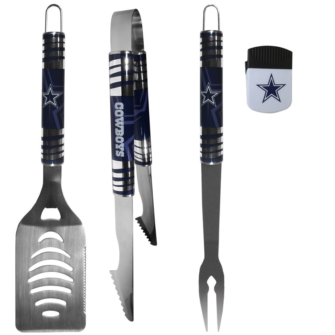 The Sports Vault - NFL 5 Piece Kitchen Knife Set, Dallas Cowboys