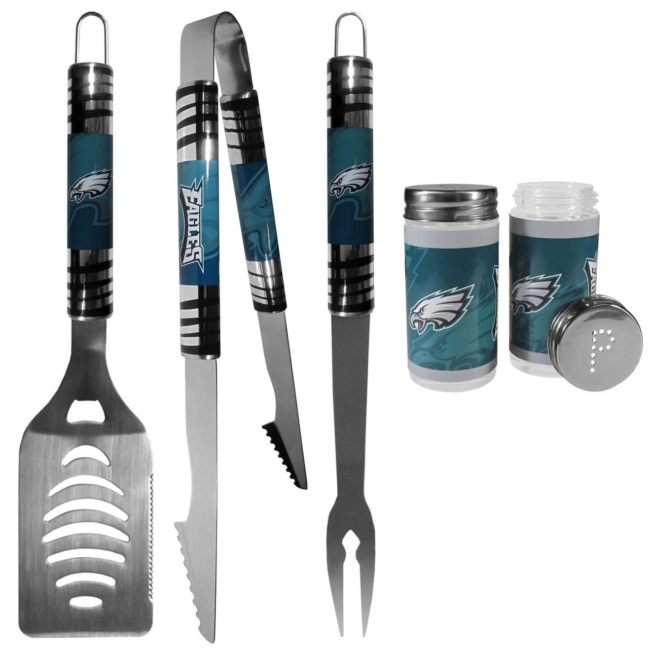 Philadelphia Eagles 3 Piece Tailgater BBQ Set