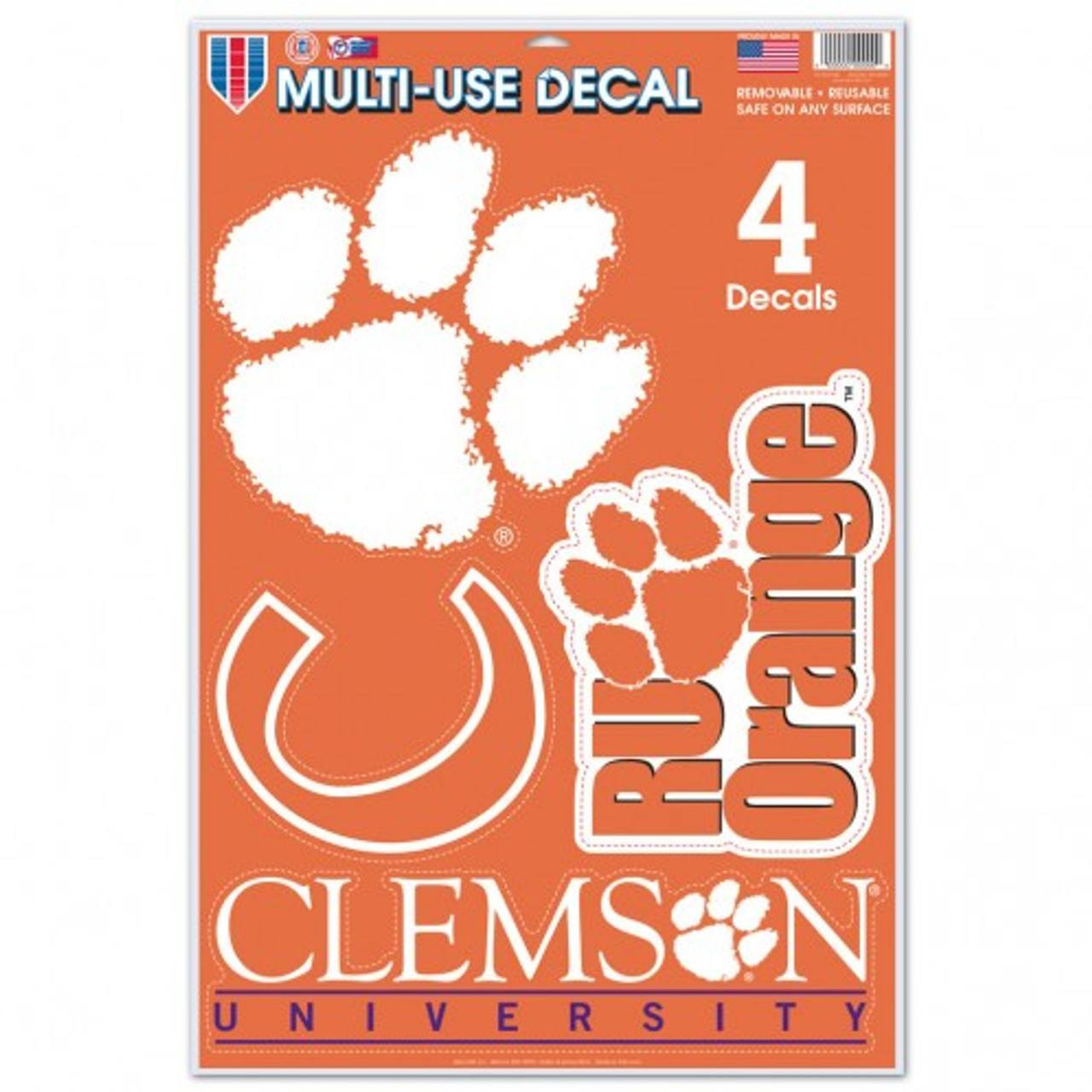 Clemson Tigers Ultra Decals - Sports Unlimited