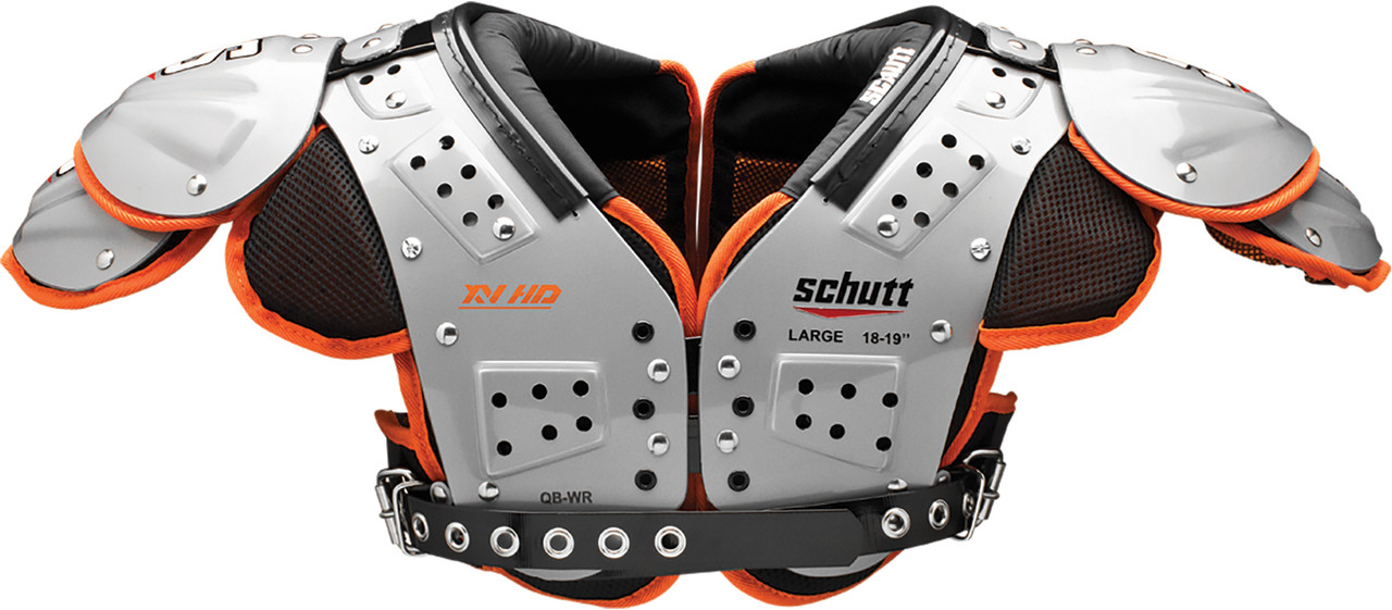 Schutt XV HD Adult Football Shoulder Pads - QB/WR