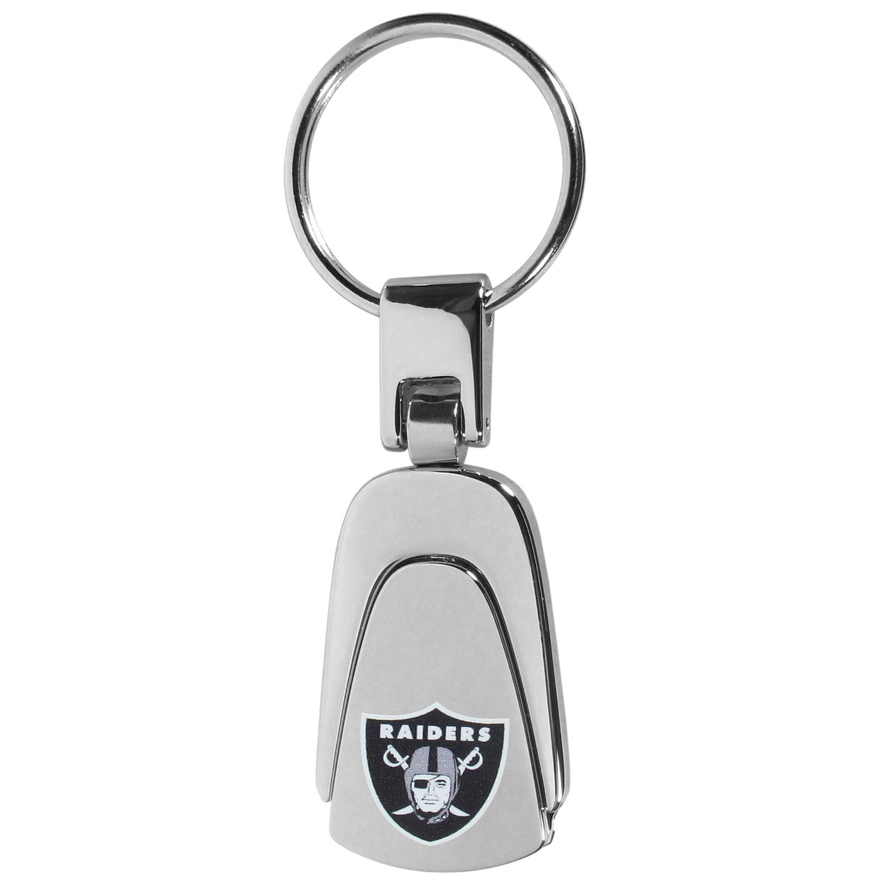 Las Vegas Raiders NFL Football Lanyard Keychain