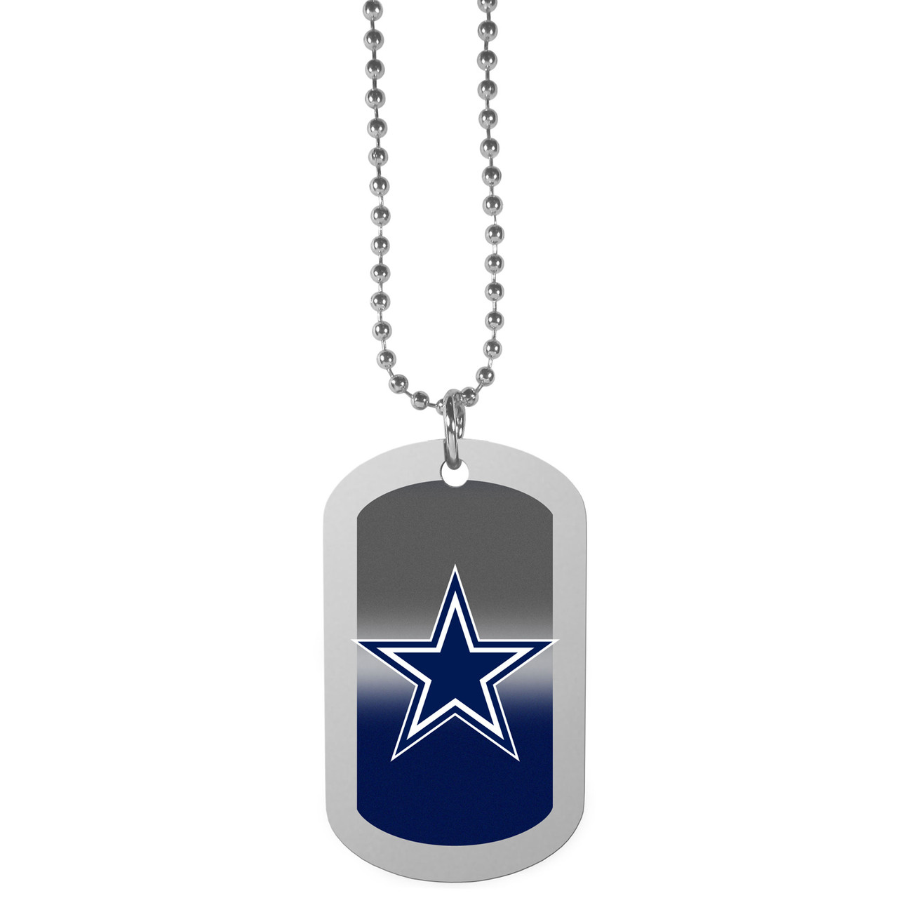 Dallas Cowboys Gold-Plated Large Logo Split Chain Necklace