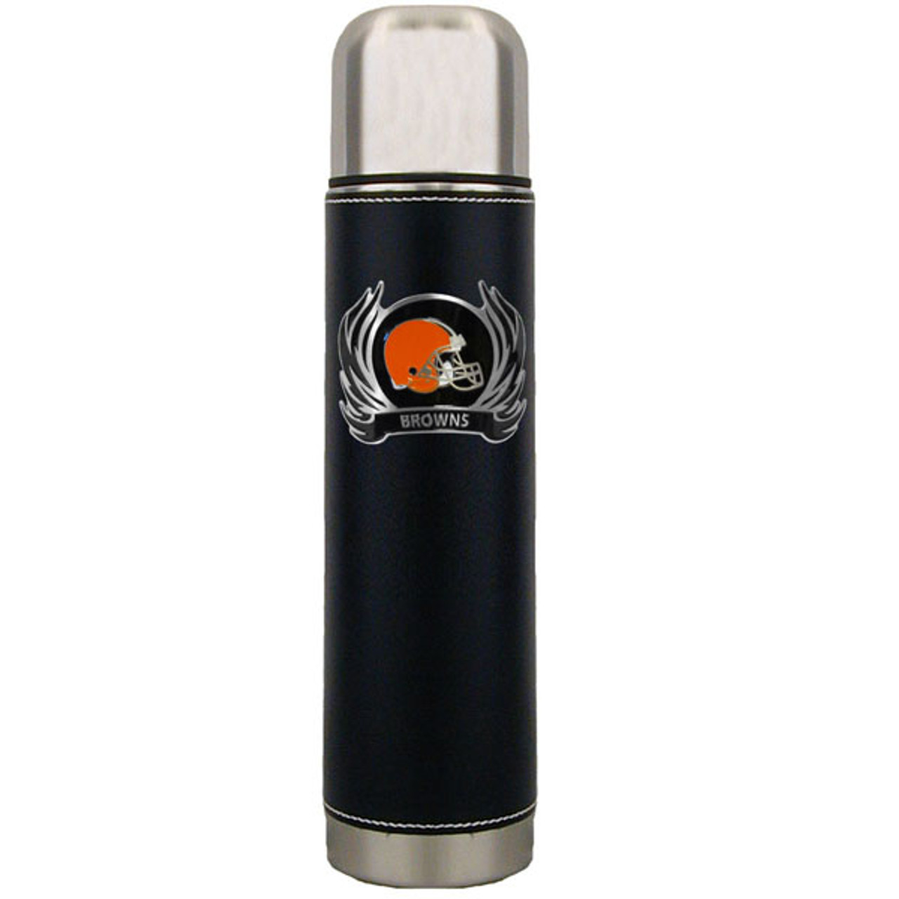 Cleveland Browns Stainless Steel Water Bottle With Wrap