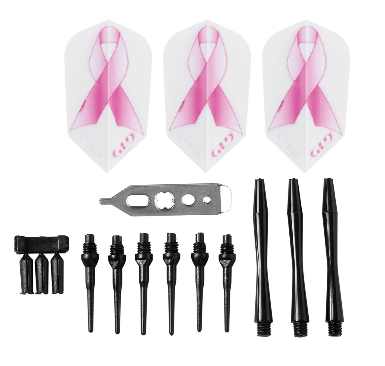 Fat Cat Pink Lady Soft Tip Darts - Thumbnail 2
