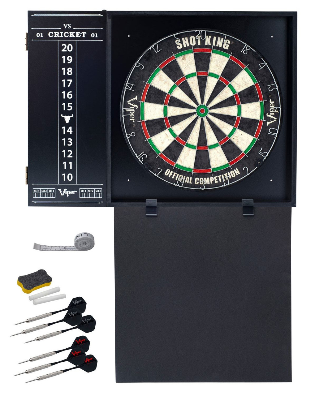 Viper Steadfast Dart Backboard with Shot King Sisal Board - Thumbnail 4
