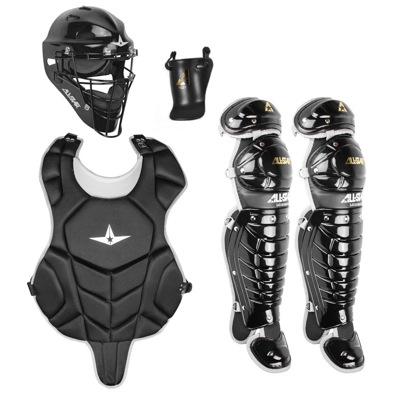 All-Star Player's Series Two Tone Catching Kit / Meets NOCSAE / Ages 7