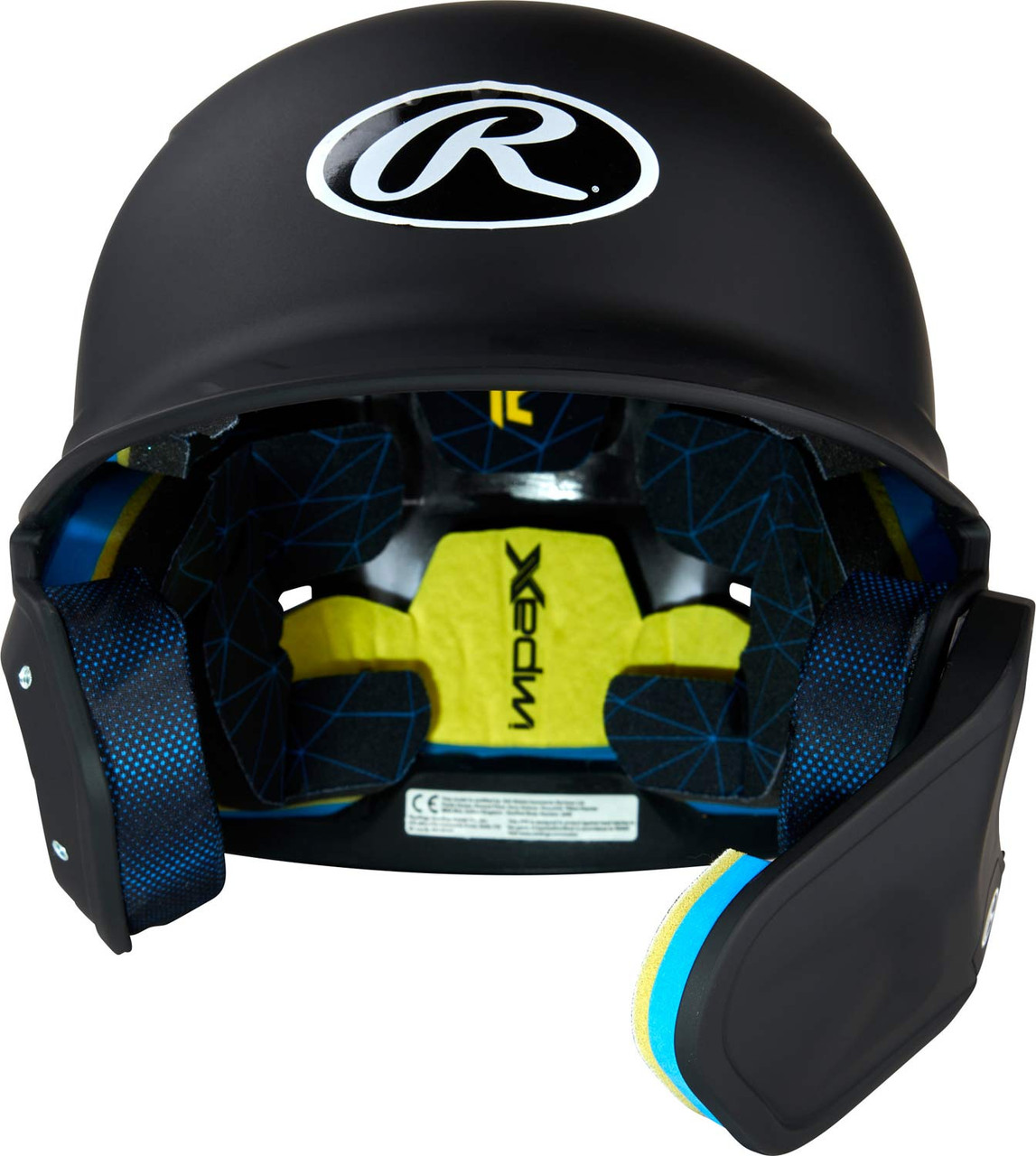 Rawlings Mach Matte Junior Baseball Batting Helmet with Adjustable