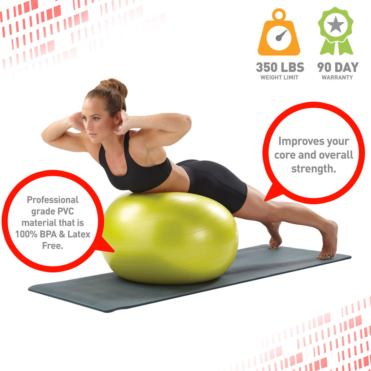 Professional Grade Stability Ball