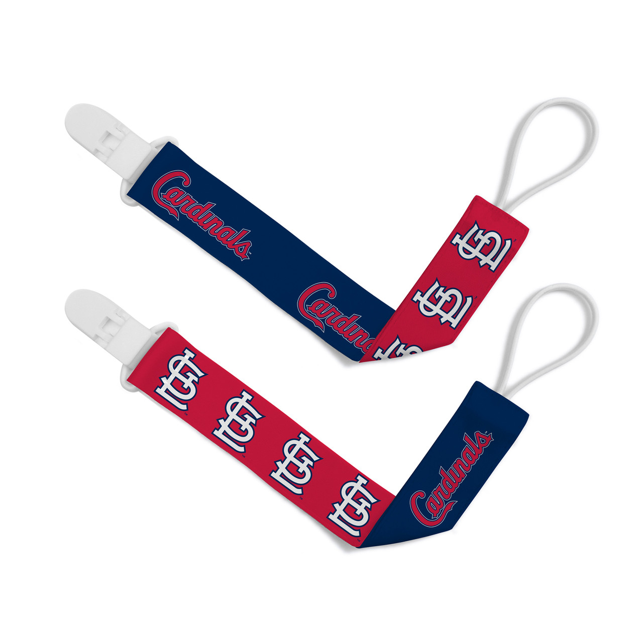 St. Louis Cardinals Baby Pacifier Clips - Sports Unlimited