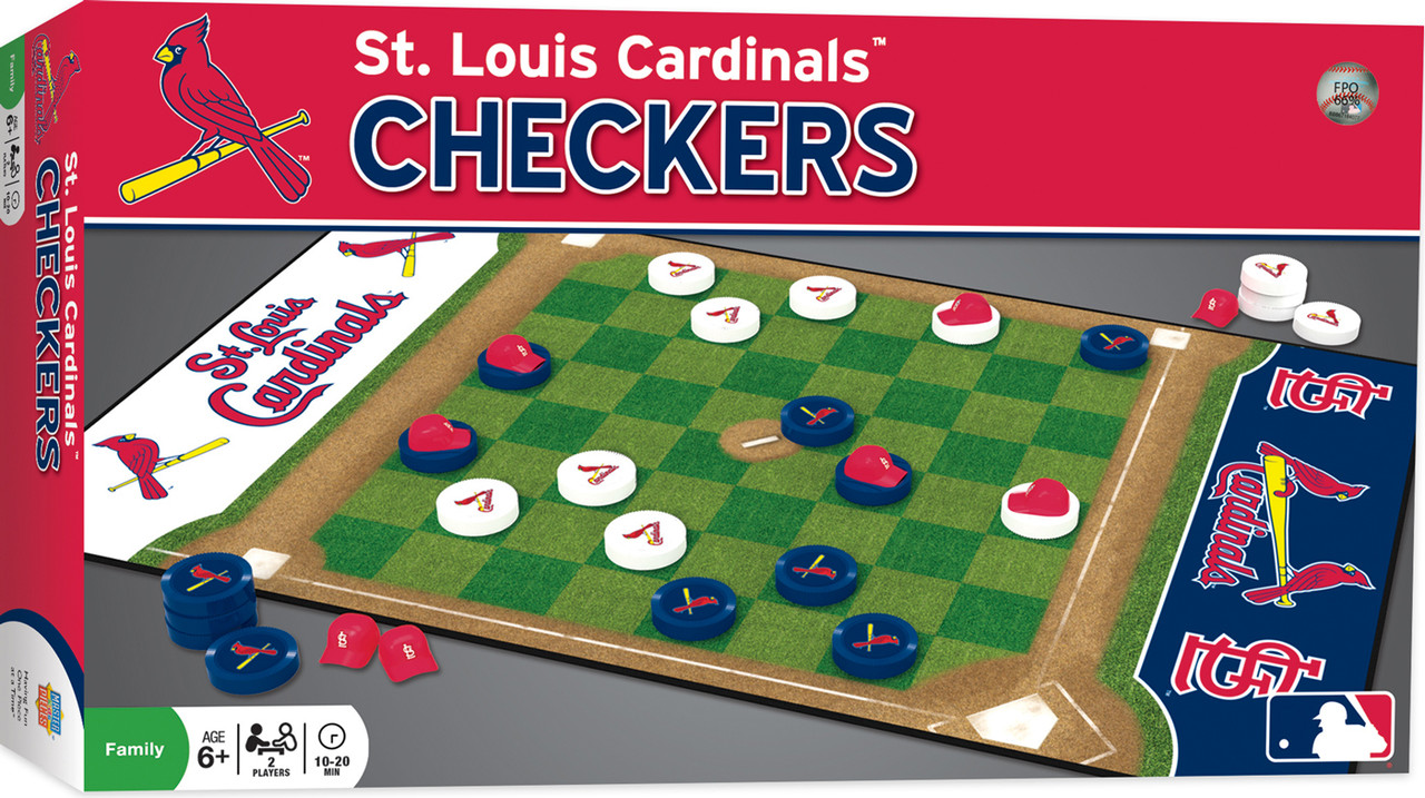 St. Louis Cardinals Checkers - Sports Unlimited