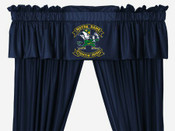 NCAA Window Valances & Drapes