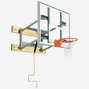 Gymnasium Adjustable Wall Mount Basketball Hoops