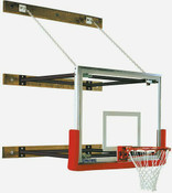 Gymnasium Stationary Wall Mount Basketball Hoops