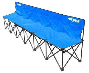 Kwik Goal 6 Seat Kwik Bench Soccer Bench - Sports Unlimited