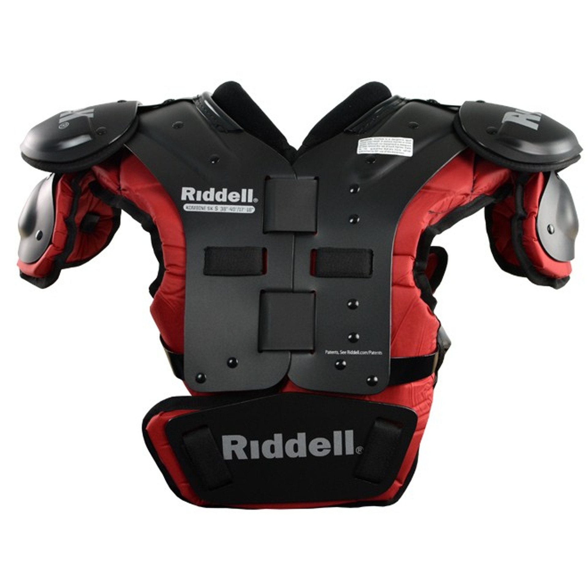 Riddell Kombine Adult Football Shoulder Pads QB/WR/DB Sports Unlimited