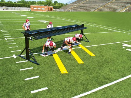 Fisher Folding Chute Board Football Training Aid Sports Unlimited