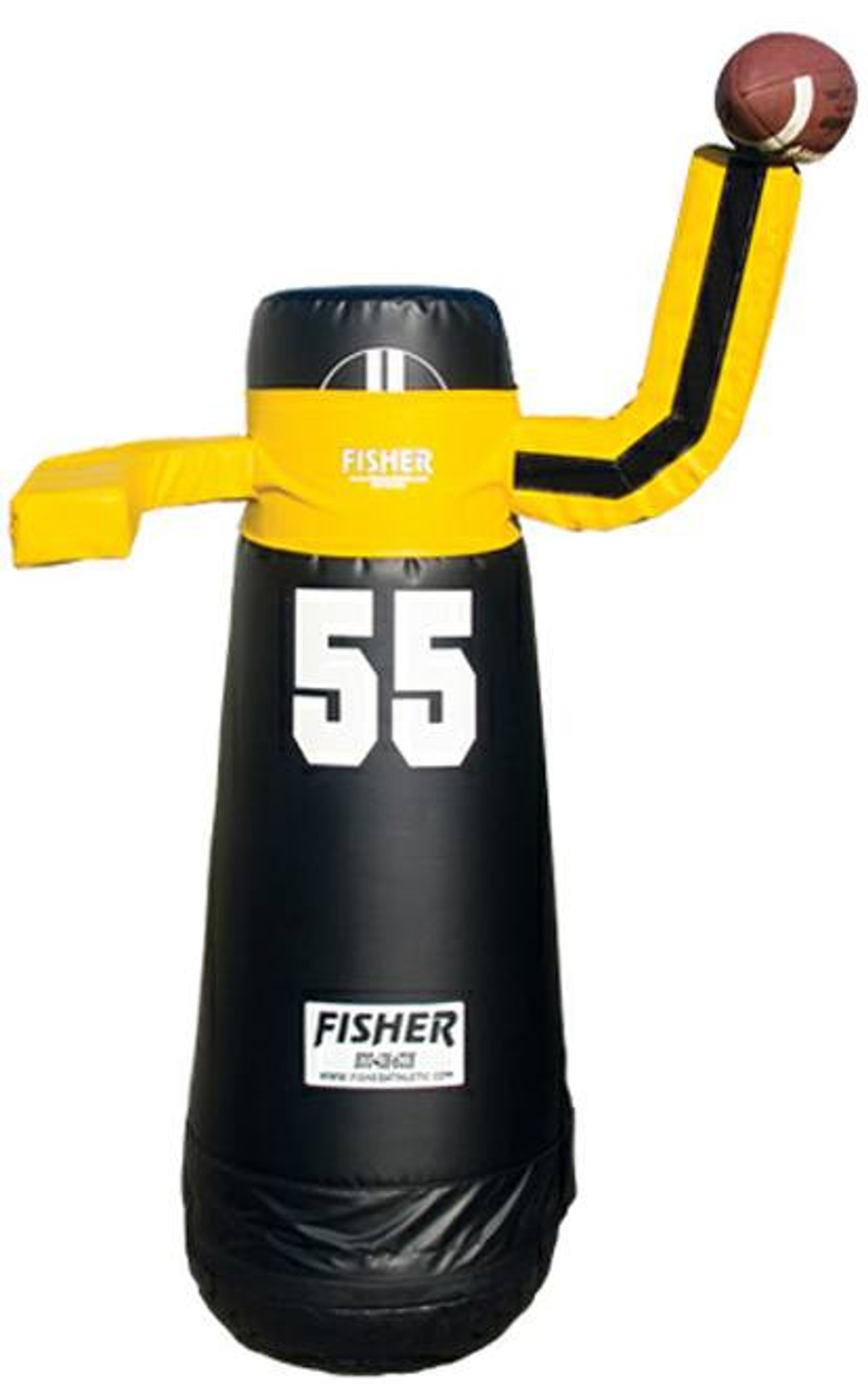 Fisher PopUp Football Dummy Detachable Arms Sports Unlimited