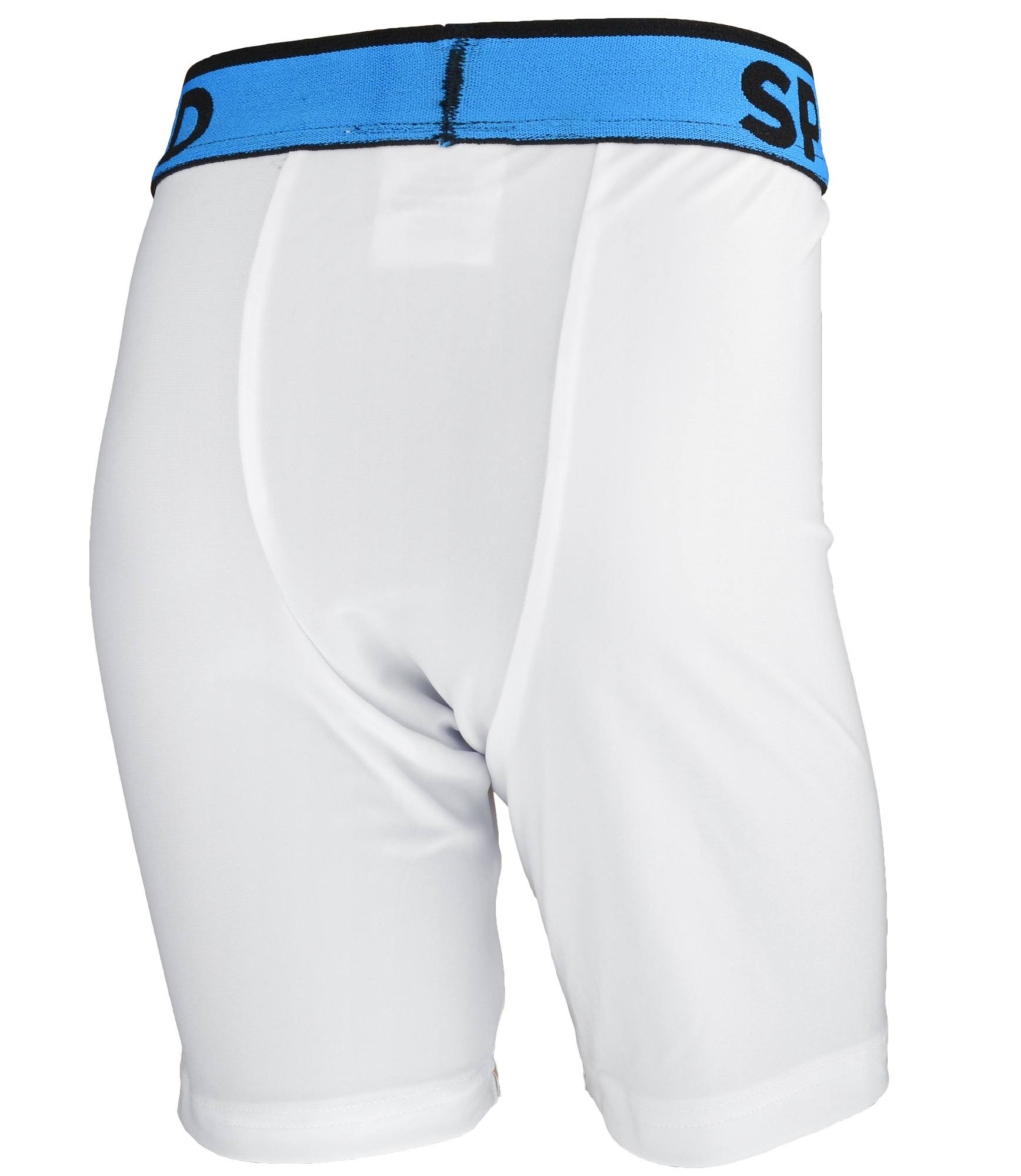 Short De Compression à Rembourrage Youper - Baseball/Softball - Blanc - Taille Moyen (Jeune)