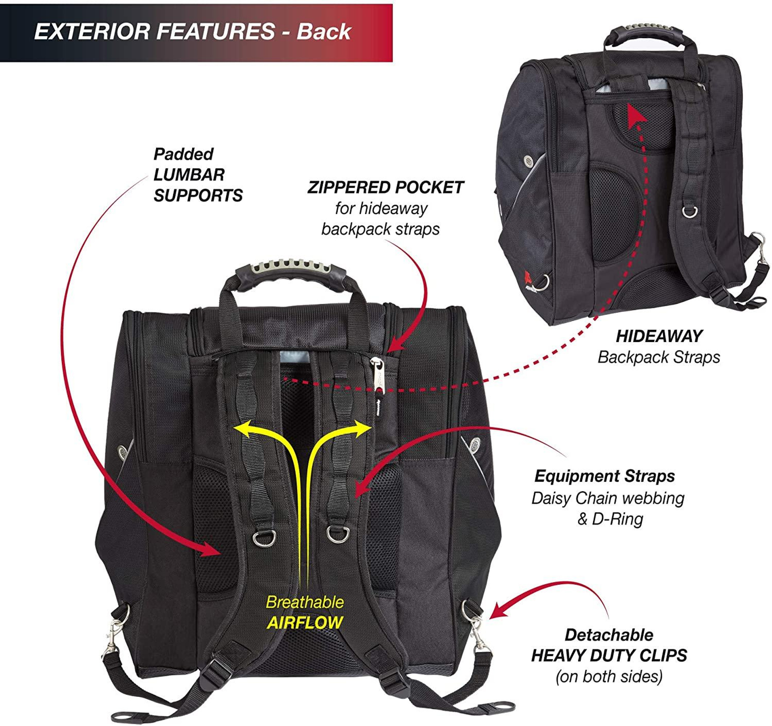 Athalon Everything Ski/Snowboard Boot Bag Sports Unlimited
