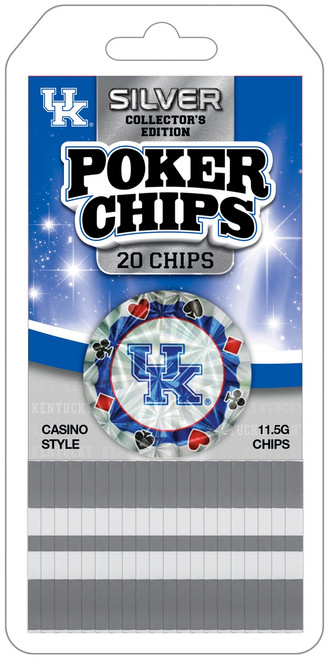 Kentucky Wildcats 20 Piece Poker Chips