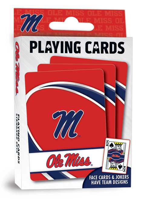 Mississippi Rebels Playing Cards