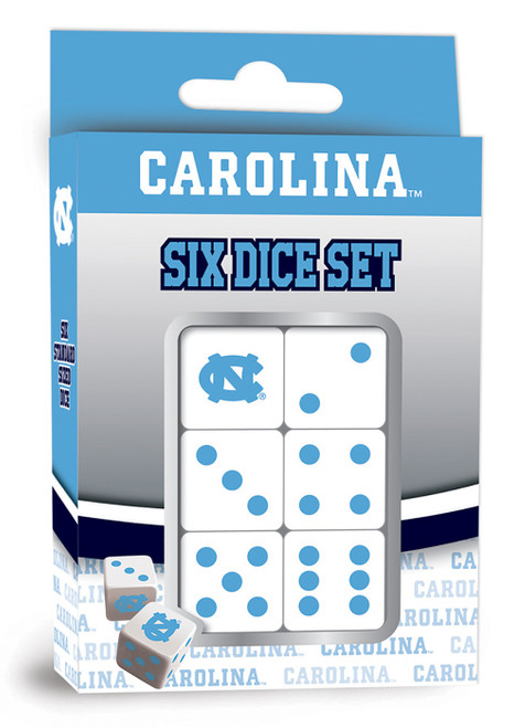 North Carolina Tar Heels Dice Set