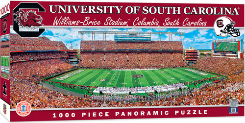 South Carolina Gamecocks 1000 Piece Panoramic Puzzle