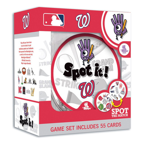 Washington Nationals Spot It! Card Game