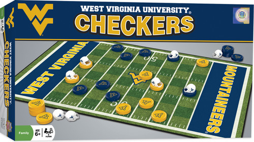 West Virginia Mountaineers Checkers