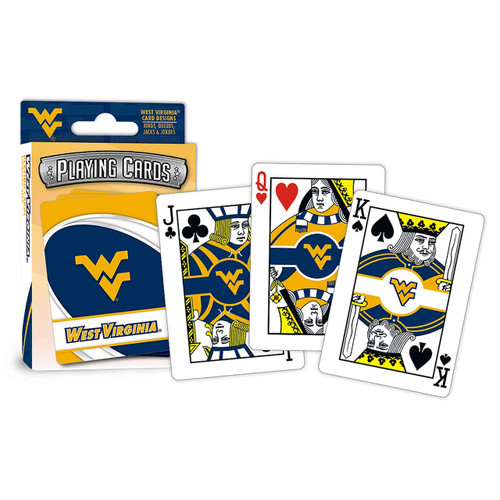 West Virginia Mountaineers Playing Cards