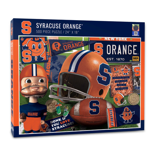 Syracuse Orange Retro Series 500 Piece Puzzle