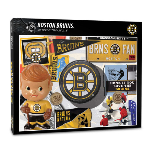 Boston Bruins Retro Series 500 Piece Puzzle