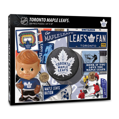 Toronto Maple Leafs Retro Series 500 Piece Puzzle