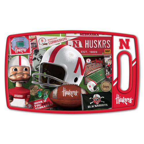 Nebraska Cornhuskers Retro Series Cutting Board