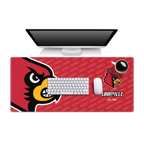 Louisville Cardinals Logo Series Desk Pad