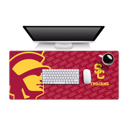 USC Trojans Logo Series Desk Pad