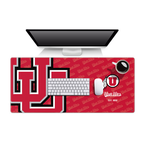 Utah Utes Logo Series Desk Pad