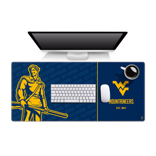West Virginia Mountaineers Logo Series Desk Pad