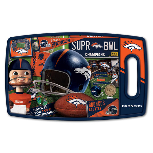 Denver Broncos Retro Series Cutting Board