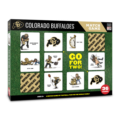 Colorado Buffaloes Memory Match Game