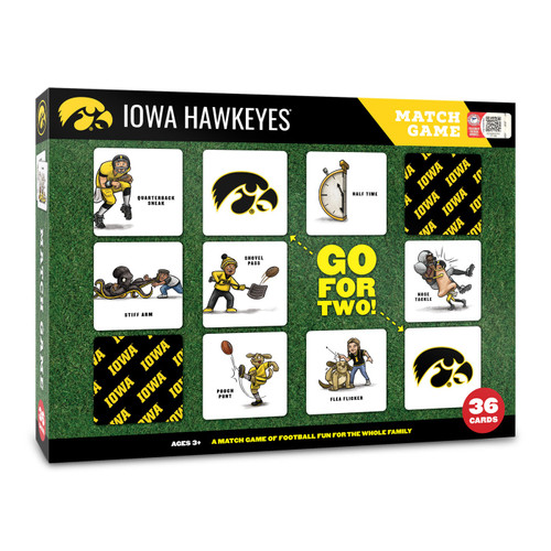 Iowa Hawkeyes Memory Match Game