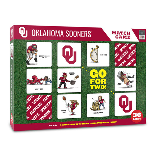 Oklahoma Sooners Memory Match Game