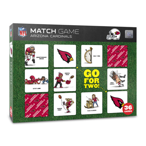 Arizona Cardinals Memory Match Game